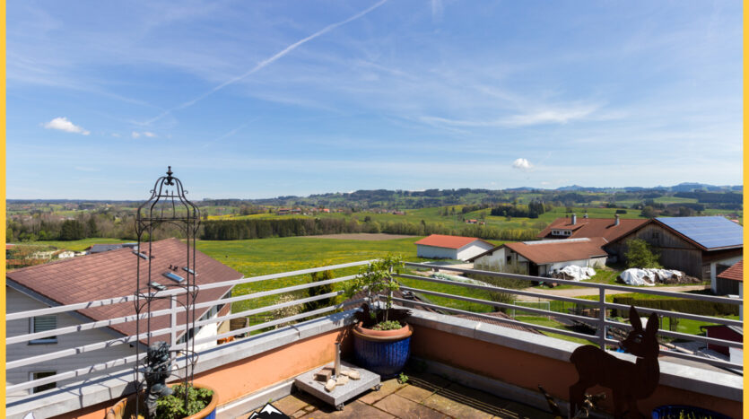 Blick von Terrasse