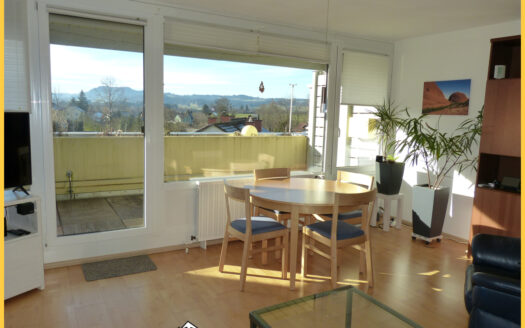 Lichtdurchflutete 3-Zi.-ETW mit EBK und großem Balkon südlich von Kempten in Waltenhofen