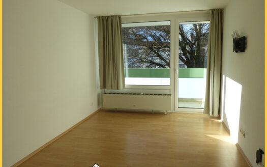 Helle 1-Zi.-ETW mit großem, sonnigem Süd-West-Balkon in Kempten-Haubenschloß