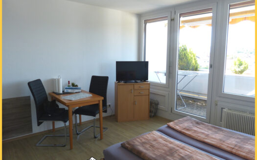 Komplett möblierte 1-Zi.-Wohnung mit EBK und schönem Süd-West-Balkon in Waltenhofen-Rauns
