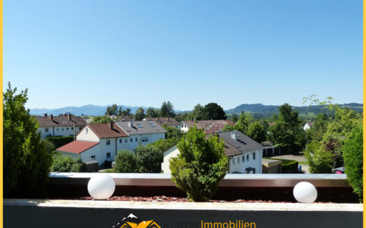 Komplett möblierte 1-Zi.-Wohnung mit EBK und schönem Süd-West-Balkon in Waltenhofen-Rauns