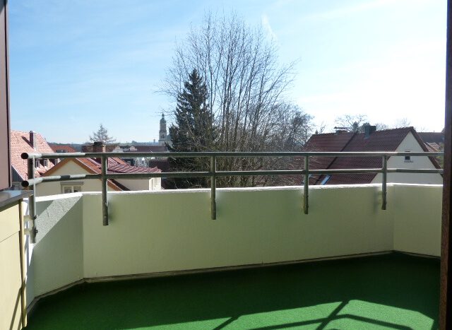 Teilansicht Balkon