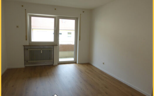 Helle 3-Zi.-Wohnung mit schönem West-Balkon, EBK und Garage in Kempten-Haubenschloß