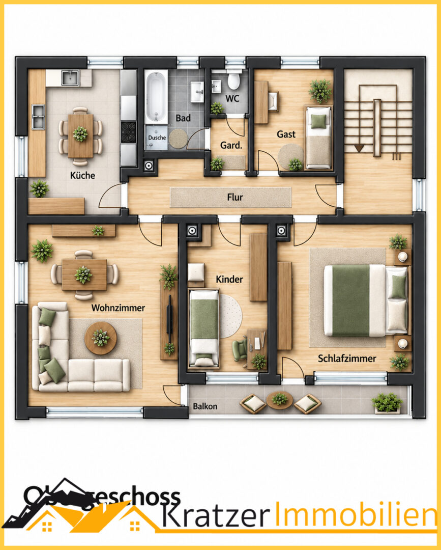 Grundriss Obergeschoss